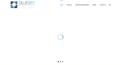 Desktop Screenshot of blue-skycapital.com